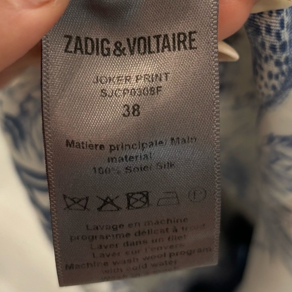 Zadig & Voltaire Printed Ruffled Skirt - Picture 11 of 11